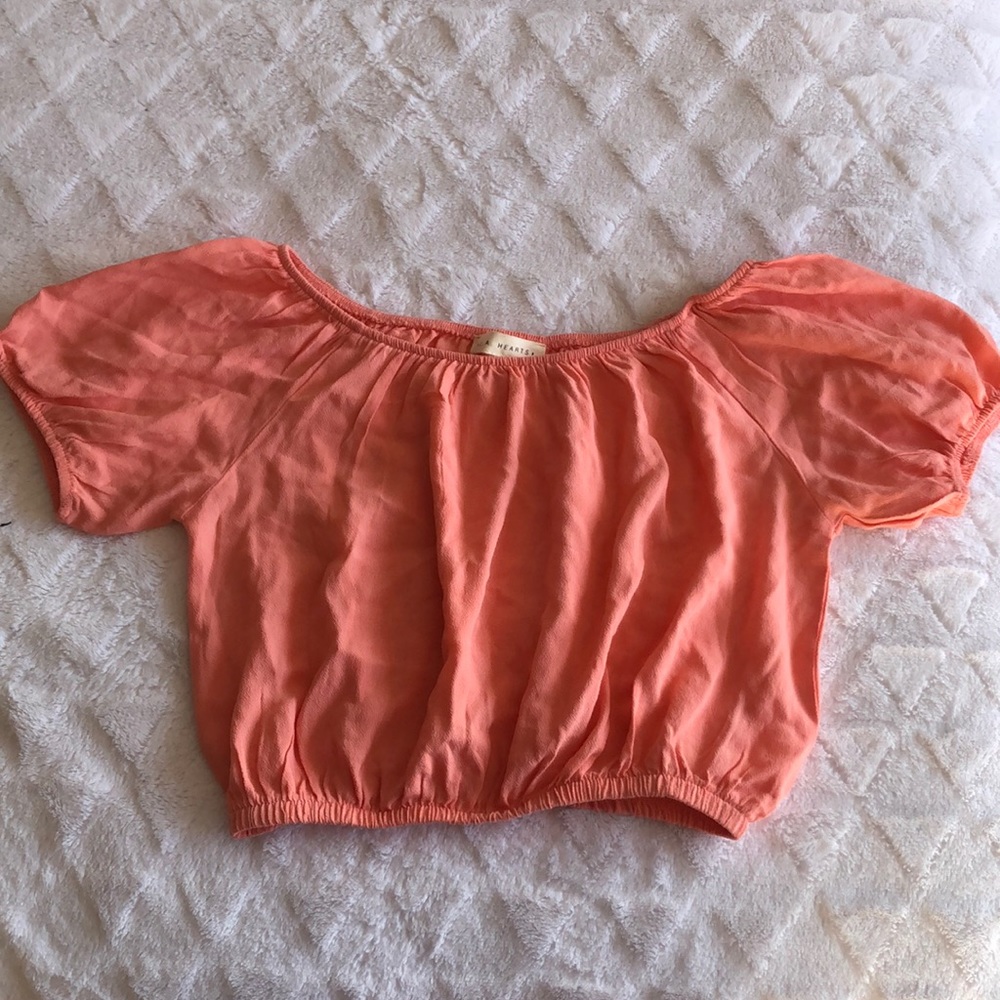 PacSun Off-the-shoulder Cropped Top